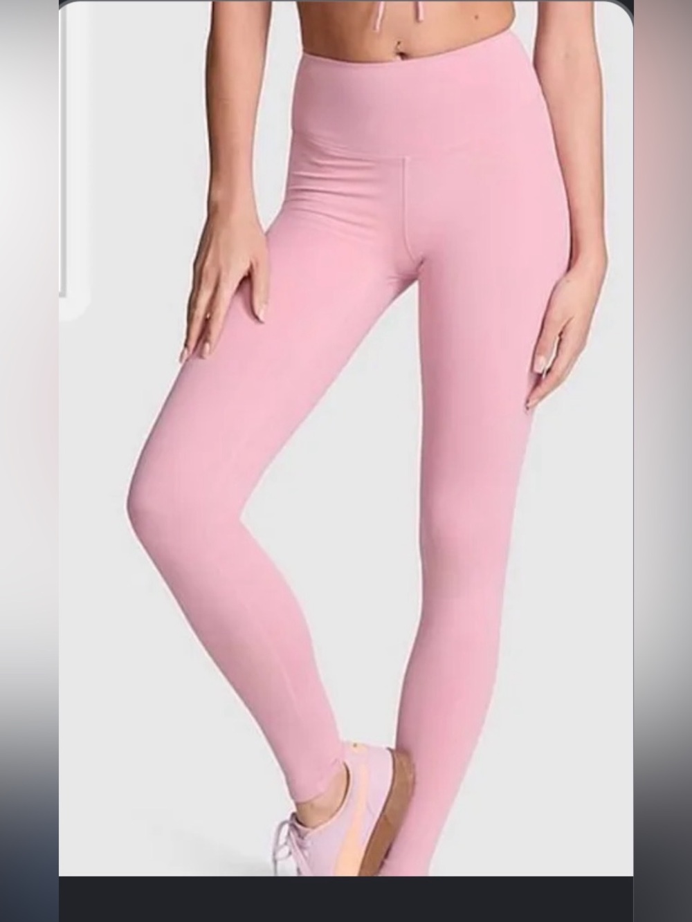 Victoria’s Secret PINK Everyday High-Rise Leggings in Soft Pink